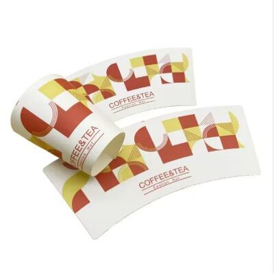kopen Papieren beker fan die soepel gebruik biedt met diverse papiersoorten en PE-coating online manufacture