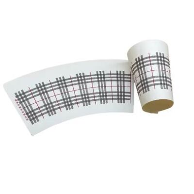 comprare Ventaglio per bicchiere di carta biodegradabile monouso a volume elevato a parete singola o doppia online manufacture