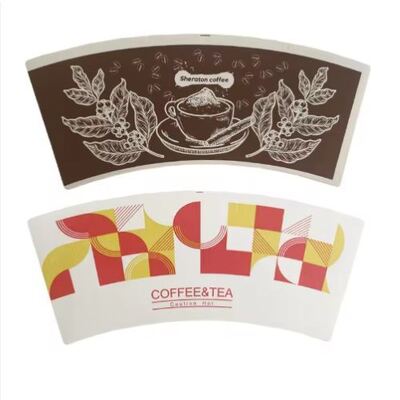 comprar Abanico de vaso de papel con revestimiento de PE para bebidas desechables calientes o frías, té, café online manufacture