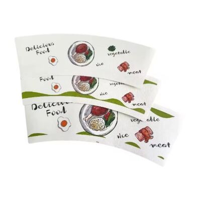 Beli Fan cangkir kertas penghalang tinggi dengan poliethelin atau pelapis PLA yang dapat dikompos online manufacture