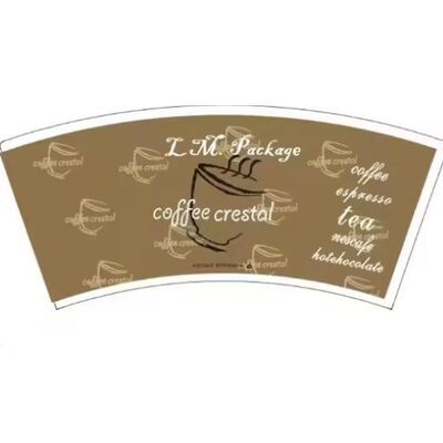 comprar Logotipo personalizado Ventilador de Copo de Papel Disponível em tamanhos de 4oz 8oz e 12oz para necessidades de marca online manufacture