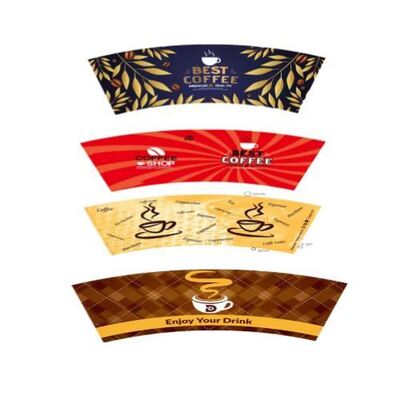 buy 1-7 Various Colors Accept Paper Cup Fan Biodegradable Custom Designed online manufacture