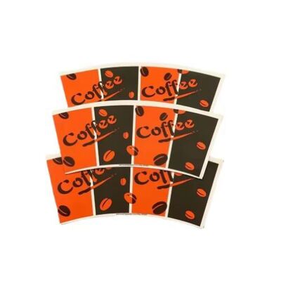 comprar Ventoinha de copo de papel de volume normal adequado para bebidas quentes ou frias online manufacture