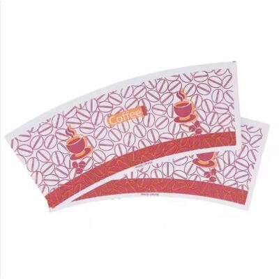 buy Virgin Wood Pulp Based Paper Cup Fan 100 Percent Biodegradable online manufacture