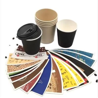 Mua Quạt giấy ly giấy bán chạy nhiều màu sắc được thiết kế để in offset online manufacture