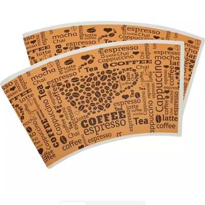 kupować Wytrzymały Custom Die Cut Paper Cup Fan do robienia papierowych kubków online manufacture