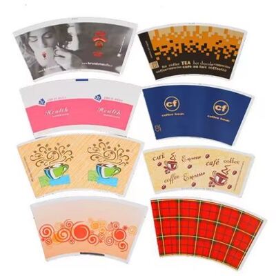 comprar Abanico de vaso de papel con marca personalizada Acepta mejorar la participación del cliente y apoyar el crecimiento online manufacture