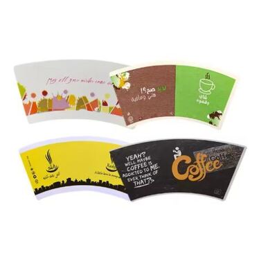 comprar Fábrica de abanicos de vasos de papel Suministro directo de fábrica Materia prima recubierta de PE Pared simple y doble OEM ODM online manufacture