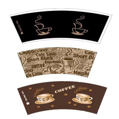 acheter Ventilateur de tasse en papier compostable de qualité alimentaire avec revêtement PE PLA et plage de poids de papier conçu online manufacture