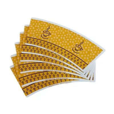 Beli Kipas Cangkir Kertas Tahan Minyak Ramah Lingkungan dengan Cetakan Fleksografi Biodegradable online manufacture