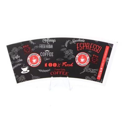 comprar Grado alimenticio Materia prima de ventilador de taza de papel recubierto de PLA de una o dos caras online manufacture