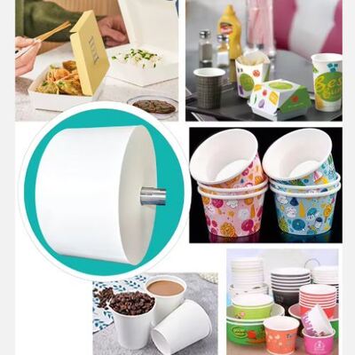 kopen Fabrieksmatige groothandel enkel- of dubbelzijdig gecoate PE-papierrol online manufacture