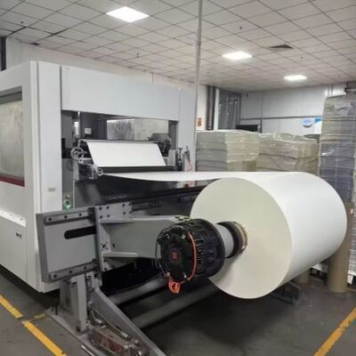 satın al Toptan ve baskı için ambalaj malzemesi PE kaplı kağıt rulo online manufacture