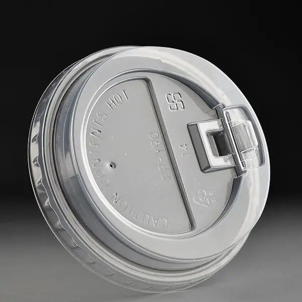 Durable PP PS Plastic Lid Disposable Leak Proof For Hot And Cold Beverages