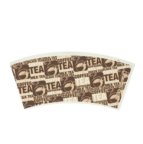 Single or Double Sided PE Coated Paper Cup Fan for High-Temperature Resistance