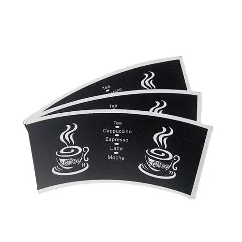 Food grade Single PE Coated paper cup fans for paper cup raw material