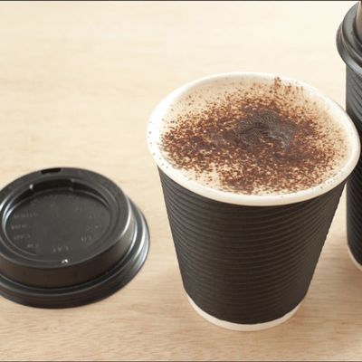 4 OZ Einweg-Espresso-Tassen aus kleinem Papier für heiße und kalte Getränke
