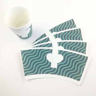 Raw Material PE Coated Paper Cup Fans for Hot and Cold Drinking Cups
