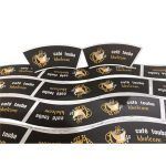 PE coated paper cup fan for  disposable hot coffee and cold beverage paper cup
