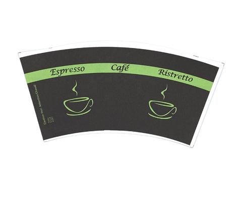 Eco Friendly 100% Biodegradable Single or Double PE Coated Paper Fans For Making Various Paper Cups