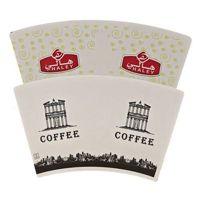 Customized Greaseproof Flexographic Printing PLA Coated Paper Cup Fans For Manufacturing Paper Cups