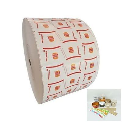 Packaging Customized Printing Single/Double PLA Logo Coated Printed Paper Cup Roll