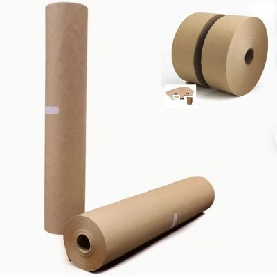 Oil Resistant Recyclable Eco Friendly Pater cup Bottom Kraft Material PE Coated Paper Bottom Rolls