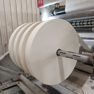 bleached Pulp Single and Double Coated Paper Bottom Roll for Paper Cups Bowl Making with Free Sample