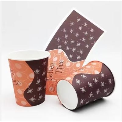 100% Food Grade Biodegradable Paper Cup Fan Manufacturers Suppliers Factory Coffee Brverage Tea
