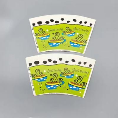 Custom Raw Material Single Double Wall PE Coated Paper Roll for Coffee Cup and Paper Cup