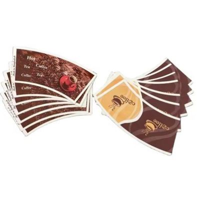 4oz 7oz 8oz 10oz Single/Double/Ripple Wall Hot/Cold Drinking Coffee Milk Tea PE Coated Offset Printing Flexography Paper Cup Fan