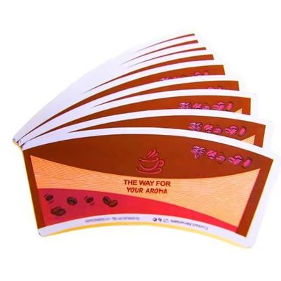 Waterproof Double-Side PE Coated Paper Cup Fans Factory Production FSC Certification