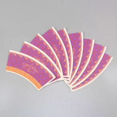 Waterproof Greaseproof Two Sided PE Coated Paper Fan for Disposable Paper Cup for Ice Cream