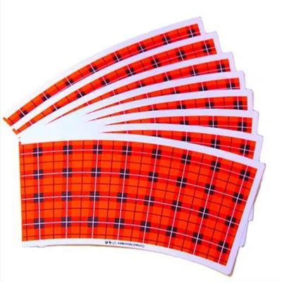 Disposable Die-Cutting Food Grade 4oz/6oz/8oz Printed Disposable Paper Cup Paper Cup Fan