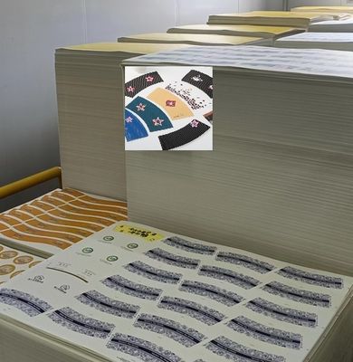 Various size High Standard Printing PE Coated Paper Fans for Disposable Coffee Paper Cups