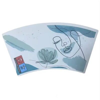 Yüzde 100 Biyodegradable Tek kullanımlık kağıt fincanı üretilen