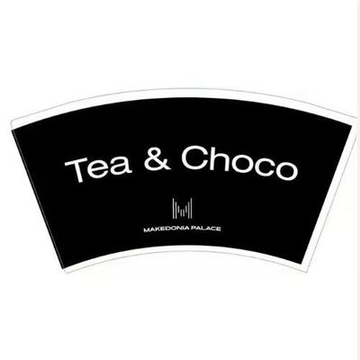 Custom Printed Paper Cup Fan Blank 1-7 Colors Offset Printing