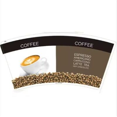 Paper Cup Fan Featuring Customizable 1-7 Colors for Make Various Disposable Cups